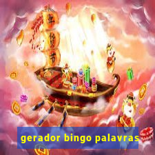 gerador bingo palavras